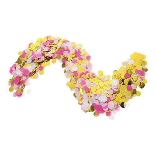 PENIKOKO Konfetti für Tischdeko Rundes Füllmaterial für Ballons Papierstreu für Hochzeiten Geburtstagsfeiern und Diy Feierlichkeiten ca Rosé PENIKOKO Konfetti für Tischdeko Rundes Füllmaterial für Ballons Papierstreu für Hochzeiten Geburtstagsfeiern und Diy Feierlichkeiten ca Rosé von PENIKOKO