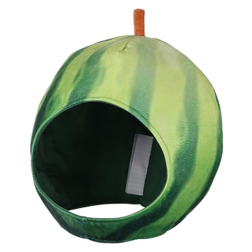 PENIKOKO Lustiger Wassermelonen Kostümhut für Erwachsene Weicher Plüsch Leicht und Langlebig für Karneval Mottoparty Festival und Bühnenauftritte PENIKOKO Lustiger Wassermelonen Kostümhut für Erwachsene Weicher Plüsch Leicht und Langlebig für Karneval Mottoparty Festival und Bühnenauftritte von PENIKOKO