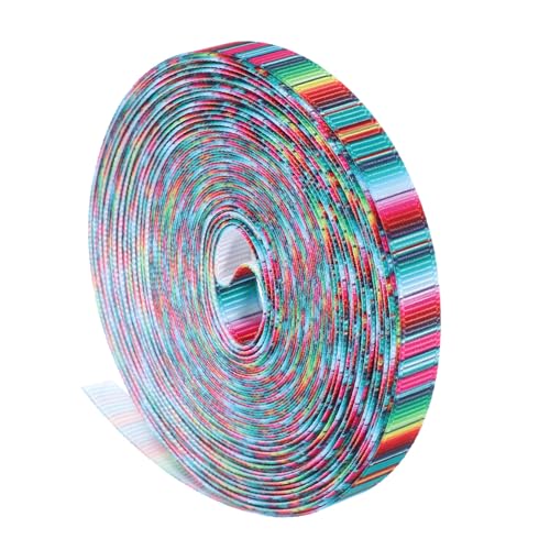 PENIKOKO Mexikanisches Cinco De Mayo Geschenkband Breit Farbenfrohes Festliches Stoffband für DIY Bastelarbeiten Geschenkverpackung und Partydekoration PENIKOKO Mexikanisches Cinco De Mayo Geschenkband Breit Farbenfrohes Festliches Stoffband für DIY Bastelarbeiten Geschenkverpackung und Partydekoration von PENIKOKO