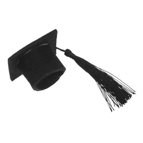 PENIKOKO Mini Doktorhut Weinflaschen Deko mit Quaste Abreißfestes Material Kreative Abschlussfeier Dekoration Geeignet für Partys Weihnachten Hochzeit und Jubiläen Schwarz PENIKOKO Mini Doktorhut Weinflaschen Deko mit Quaste Abreißfestes Material Kreative Abschlussfeier Dekoration Geeignet für Partys Weihnachten Hochzeit und Jubiläen Schwarz von PENIKOKO