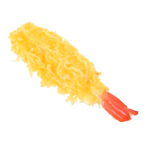 PENIKOKO Tempura im japanischen Tempura gebratene Garnelen Tempuras-Requisiten Prop Essen Tempuras-Modell gefälschtes gekochtes Garnelenmodell gefälschte Tempuras gekochte Garnelen PVC PENIKOKO Tempura im japanischen Tempura gebratene Garnelen Tempuras-Requisiten Prop Essen Tempuras-Modell gefälschtes gekochtes Garnelenmodell gefälschte Tempuras gekochte Garnelen PVC von PENIKOKO