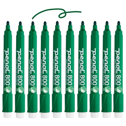 PENOL of Scandinavia - Whiteboard Marker (Grün, 10 pieces (Pack of 1) - 1.5 mm) von PENOL