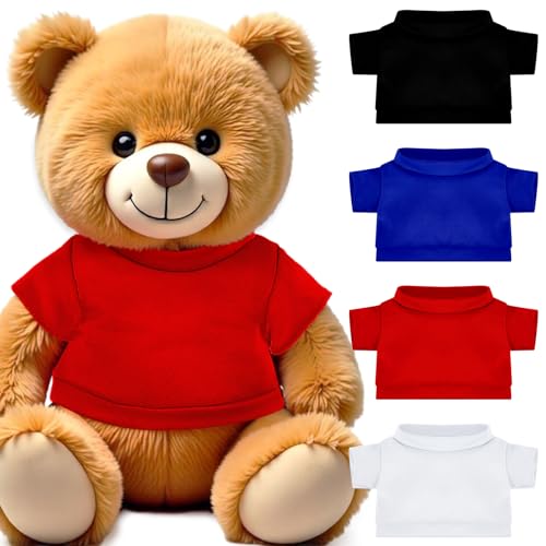 4 Stück Build a Bear Clothes Mini-Bär-Kleidung Bären Puppen Kleidung Bären-Kleidung Stofftier Kleidung 12-16-Zoll-Bären Machen Sie Ihre Eigenen Plüschpuppen Out fits Und Zubehör-B 4 Stück Build a Bear Clothes Mini-Bär-Kleidung Bären Puppen Kleidung Bären-Kleidung Stofftier Kleidung 12-16-Zoll-Bären Machen Sie Ihre Eigenen Plüschpuppen Out fits Und Zubehör-B von PEOVLVN