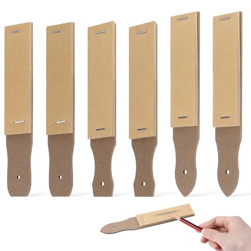 PEOVLVN 6 Stück Schleifpapier Bleistiftspitzer, Skizzieren Sie Bleistift Schleifpapier, Sketch Sandpaper Pencil Sharpener, Pencil Sharpener for Sketch, Braun PEOVLVN 6 Stück Schleifpapier Bleistiftspitzer, Skizzieren Sie Bleistift Schleifpapier, Sketch Sandpaper Pencil Sharpener, Pencil Sharpener for Sketch, Braun von PEOVLVN