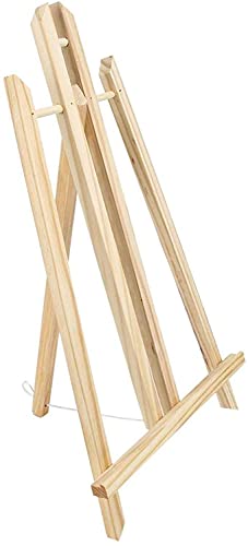 PEPDRO Holzstaffelei, Malerei, Staffelei, Skizzen-Staffelei, Tablet-Tischstaffelei, Malerei, Zeichenhalter, Werbe-Display-Rack (30 cm) (Größe: 46,5 cm) von PEPDRO