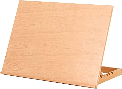 PEPDRO Schreibtischstaffelei, groß, verstellbar, A2, Schreibtisch-Tischstaffelei, Buchenholz, Tischstaffelei, Zeichenbrett, Bastelkunst, Malerei-Halter PEPDRO Schreibtischstaffelei, groß, verstellbar, A2, Schreibtisch-Tischstaffelei, Buchenholz, Tischstaffelei, Zeichenbrett, Bastelkunst, Malerei-Halter von PEPDRO