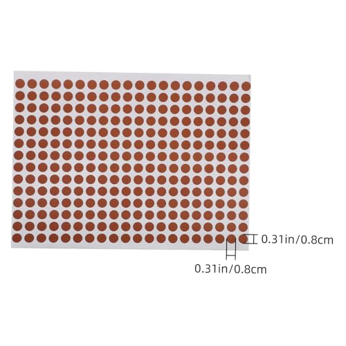 PEPLAYTAL 10 Blatt Klebepunkte Aufkleber Selbstklebende Farbige Runde Kreise Etiketten Farbige Markierungspunkte für Büro Schule Organisation und Geschenkverpackungen Farben Je PEPLAYTAL 10 Blatt Klebepunkte Aufkleber Selbstklebende Farbige Runde Kreise Etiketten Farbige Markierungspunkte für Büro Schule Organisation und Geschenkverpackungen Farben Je von PEPLAYTAL