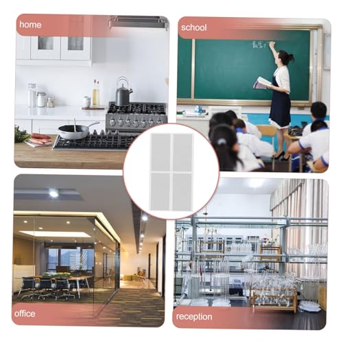 PEPLAYTAL 10 Blatt Selbstklebende Papier Etiketten Große Aufkleber für Ordner und Versand Elegante Minimalistische Beschriftungssticker mit Viel Schreibfläche für Büro und Haushalt von PEPLAYTAL