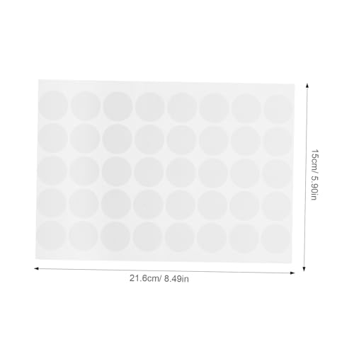 PEPLAYTAL 10 Blatt Selbstklebende Runde Aufkleber Farbige Punktetiketten für Organisation Sortierung Versiegelung und Beschriftung Geeignet für Büro Zuhause Kalender und DIY Anwendungen von PEPLAYTAL