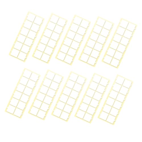 PEPLAYTAL 10 Blatt Transparentes Doppelseitiges Akustik Klebeband Ablösbare Rückstandsfreie Montagequadrate für Schallschutz Schaumstoffplatten für Büros und Tonstudios PEPLAYTAL 10 Blatt Transparentes Doppelseitiges Akustik Klebeband Ablösbare Rückstandsfreie Montagequadrate für Schallschutz Schaumstoffplatten für Büros und Tonstudios von PEPLAYTAL