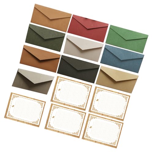 PEPLAYTAL 10 Sätze Teiliges Bunte Umschläge mit Schreibpapier Blickdichte Einladungskarten Umschläge für Hochzeit Geburtstag Party Geeignet als Grußkarten Dankeskarten container PEPLAYTAL 10 Sätze Teiliges Bunte Umschläge mit Schreibpapier Blickdichte Einladungskarten Umschläge für Hochzeit Geburtstag Party Geeignet als Grußkarten Dankeskarten container von PEPLAYTAL
