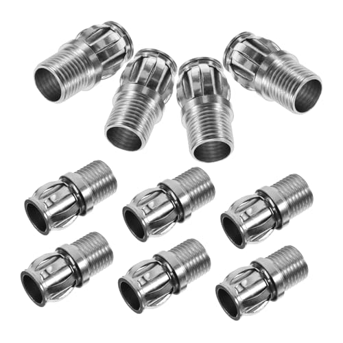 PEPLAYTAL 10 Stück Lampenfassung Metallclip Teilig Stabile Fassungsklammern Schraubgewinde Halter für Leuchtmittel LED Halogen Lampen Zubehör PEPLAYTAL 10 Stück Lampenfassung Metallclip Teilig Stabile Fassungsklammern Schraubgewinde Halter für Leuchtmittel LED Halogen Lampen Zubehör von PEPLAYTAL