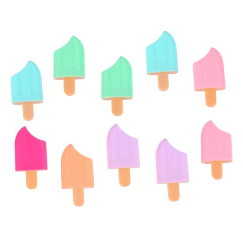 PEPLAYTAL 10 Stück Popsicle Highlighter Textmarker Bunte Eisförmige Marker Stifte für Schule Büro mit Glatter Schreibleistung und Langlebiger Tinte Farbenfrohes Design für Zufällige Farbe PEPLAYTAL 10 Stück Popsicle Highlighter Textmarker Bunte Eisförmige Marker Stifte für Schule Büro mit Glatter Schreibleistung und Langlebiger Tinte Farbenfrohes Design für Zufällige Farbe von PEPLAYTAL