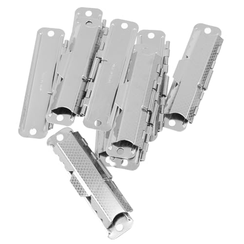 PEPLAYTAL 10 Stück Teiliges Metall Klemmbrett Klammern Starke Büroklammern für Dokumente und Belege für Schule und Leicht Tragbar PEPLAYTAL 10 Stück Teiliges Metall Klemmbrett Klammern Starke Büroklammern für Dokumente und Belege für Schule und Leicht Tragbar von PEPLAYTAL