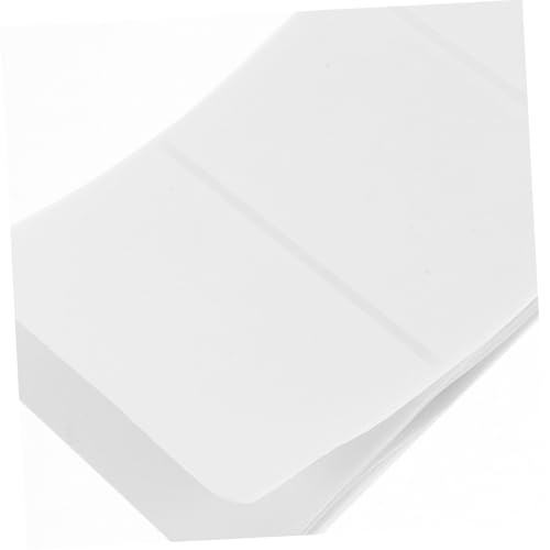 PEPLAYTAL 100 Stück Selbstklebende Adressetiketten Weiß Ecken Kupferdruckpapier Beschreibbare Versandetiketten Blanko Aufkleber Für Drucker Büro Haushalt PEPLAYTAL 100 Stück Selbstklebende Adressetiketten Weiß Ecken Kupferdruckpapier Beschreibbare Versandetiketten Blanko Aufkleber Für Drucker Büro Haushalt von PEPLAYTAL