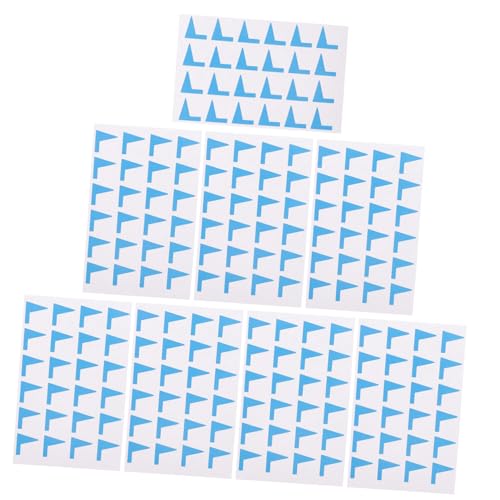 PEPLAYTAL 12 Blatt Selbstklebende Markierungsaufkleber Blau Kleine Etiketten für Büro DIY Papier Wiederverwendbar Beschriftbar Vielseitige Planungs Organisationshilfe PEPLAYTAL 12 Blatt Selbstklebende Markierungsaufkleber Blau Kleine Etiketten für Büro DIY Papier Wiederverwendbar Beschriftbar Vielseitige Planungs Organisationshilfe von PEPLAYTAL