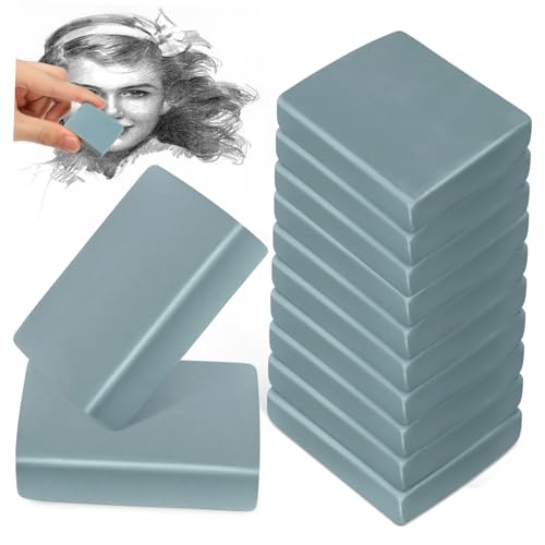 PEPLAYTAL 12 Stück Teiliges Knetradiergummi Stark Haftend Formbar Vielseitig Einsetzbar für Zeichnen Skizzieren Büro und Schule Komfortabel Grip Sauberes Radieren ohne Papierbeschädigung PEPLAYTAL 12 Stück Teiliges Knetradiergummi Stark Haftend Formbar Vielseitig Einsetzbar für Zeichnen Skizzieren Büro und Schule Komfortabel Grip Sauberes Radieren ohne Papierbeschädigung von PEPLAYTAL