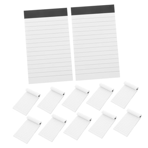 PEPLAYTAL 12 Stück Teiliges Notizblock mit Linierten Tragbares Notizbuch für Büro Schule und Alltag Leichtes Papier für Effizientes Schreiben und Vielseitige Nutzung PEPLAYTAL 12 Stück Teiliges Notizblock mit Linierten Tragbares Notizbuch für Büro Schule und Alltag Leichtes Papier für Effizientes Schreiben und Vielseitige Nutzung von PEPLAYTAL
