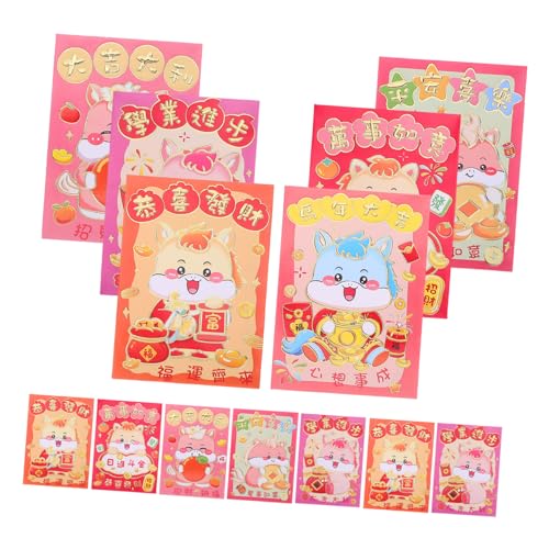 PEPLAYTAL 120 Stück Chinesische Neujahrsumschläge Pferdejahr Karton Lucky Money Umschläge Traditionelle Rote Hongbao für Frühlingsfest Geschenkverpackung Partygeschenk PEPLAYTAL 120 Stück Chinesische Neujahrsumschläge Pferdejahr Karton Lucky Money Umschläge Traditionelle Rote Hongbao für Frühlingsfest Geschenkverpackung Partygeschenk von PEPLAYTAL
