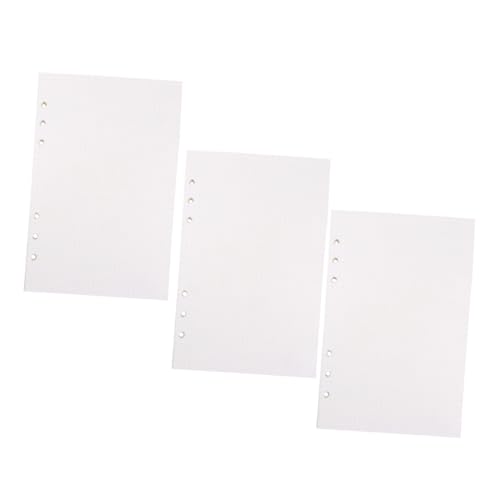 PEPLAYTAL 135 Blatt Nachfüllpapier Punktmuster Dotted Loose Leaf Ersatzblätter für Ringbuch Notizbuch Nachfüllbar Schreibpapier für Schule Journal Tagebuch von PEPLAYTAL