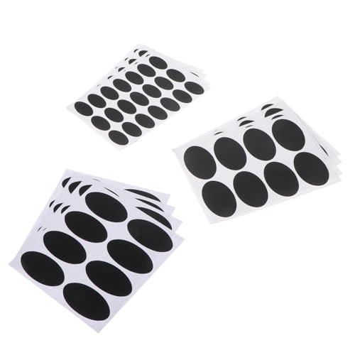 PEPLAYTAL 148 Teiliges Selbstklebend Wasserfeste Schwarze Matte Ovale Aufkleber Praktische Vorratsgläser Etiketten für Küchengewürze Wiederbeschreibbare Tafelfolie Mix PEPLAYTAL 148 Teiliges Selbstklebend Wasserfeste Schwarze Matte Ovale Aufkleber Praktische Vorratsgläser Etiketten für Küchengewürze Wiederbeschreibbare Tafelfolie Mix von PEPLAYTAL