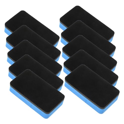 PEPLAYTAL 16 Stück Teiliges Whiteboard erasers Rechteckige Wiederverwendbare Whiteboard reinigungstücher Waschbar Langlebig Komfortabel für Büro Schule und Zuhause von PEPLAYTAL