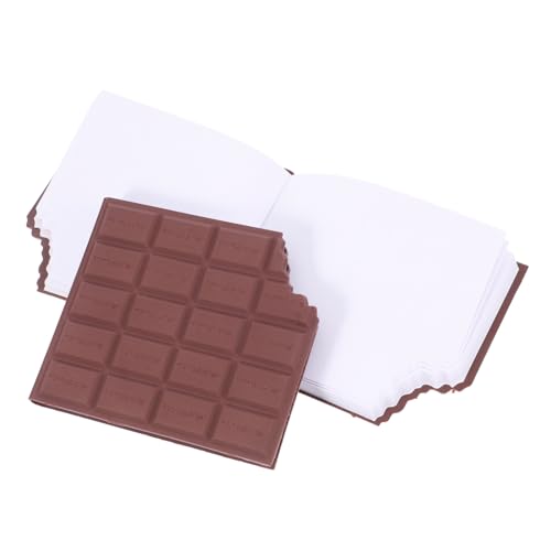 PEPLAYTAL 2 Stück Duftende Schokolade Haftnotizen Schokoladenförmige Memo Pads Klebezettel für Büro Schule Studenten Kreative Schreibwaren mit Wiederverwendbarem Kleber PEPLAYTAL 2 Stück Duftende Schokolade Haftnotizen Schokoladenförmige Memo Pads Klebezettel für Büro Schule Studenten Kreative Schreibwaren mit Wiederverwendbarem Kleber von PEPLAYTAL