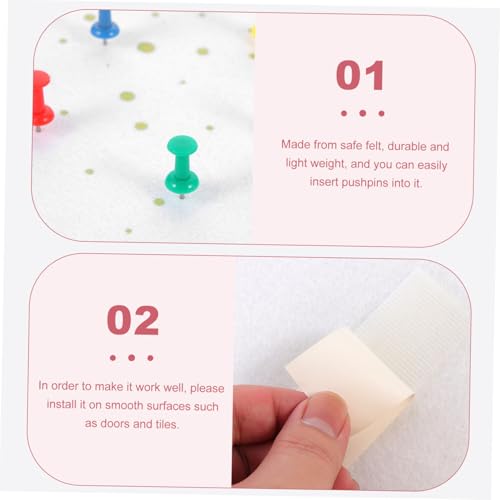 PEPLAYTAL 2 Stück Hexagon Filz Pinnwand DIY Wanddeko für Fotos und Notizen Selbstklebend Vielseitig Nutzbar Langlebiges Filzmaterial Weiße Sternenoptik PEPLAYTAL 2 Stück Hexagon Filz Pinnwand DIY Wanddeko für Fotos und Notizen Selbstklebend Vielseitig Nutzbar Langlebiges Filzmaterial Weiße Sternenoptik von PEPLAYTAL