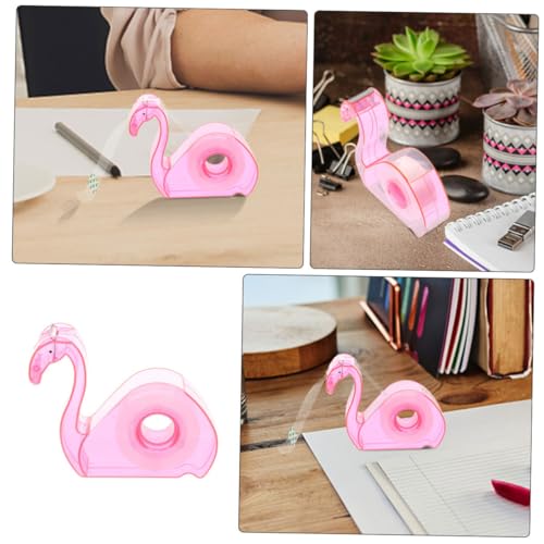 PEPLAYTAL 2 Stück Kleiner Desktop Klebebandabroller Flamingo Design mit Integriertem Klebeband Multifunktionaler Tape Dispenser für Büro Schule und Zuhause Rosa PEPLAYTAL 2 Stück Kleiner Desktop Klebebandabroller Flamingo Design mit Integriertem Klebeband Multifunktionaler Tape Dispenser für Büro Schule und Zuhause Rosa von PEPLAYTAL
