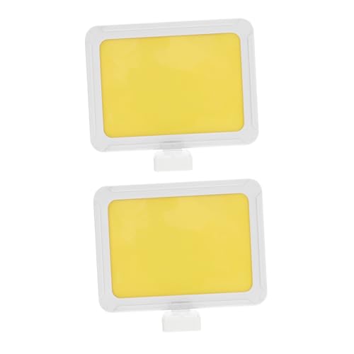PEPLAYTAL 2 Stück Magnetische Lagerkennzeichnung Whiteboard Schild mit Starkem Halt für Regale und Lagerbereiche Wiederbeschreibbar Robuste Oberfläche Praktische Organisationshilfe für von PEPLAYTAL