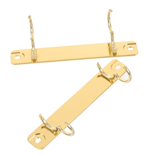 PEPLAYTAL 2 Stück Metall Binder Mechanismus Clips Abnehmbare Binder spine Ersatz für Lose Notizbuch DIY Goldfarbene Buchbinderringe Vielseitig Robust und Tragbar PEPLAYTAL 2 Stück Metall Binder Mechanismus Clips Abnehmbare Binder spine Ersatz für Lose Notizbuch DIY Goldfarbene Buchbinderringe Vielseitig Robust und Tragbar von PEPLAYTAL