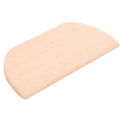 PEPLAYTAL 2 Stück Teiliges Beechholz Teigschneider und Kuchenschaber Multifunktionaler Küchenhelfer zum Schneiden und Spachteln von Teig für Brot Kuchen Desserts Leicht und Handlich für und von PEPLAYTAL