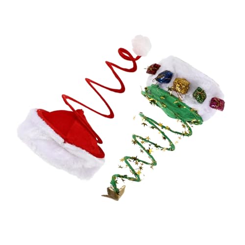 PEPLAYTAL 2 Stück Weihnachtsmütze Erwachsene Festival Party Requisiten Bequeme Passform Langlebiges Material Geeignet für Karneval Fasching Weihnachtsfeier und Erwachsene Zufälliger Stil PEPLAYTAL 2 Stück Weihnachtsmütze Erwachsene Festival Party Requisiten Bequeme Passform Langlebiges Material Geeignet für Karneval Fasching Weihnachtsfeier und Erwachsene Zufälliger Stil von PEPLAYTAL