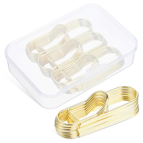 PEPLAYTAL 20 Stück Teiliges Metall Stiftclip für Notizbuch und Klemmbrett Vielseitig Einsetzbarer Tragbarer Stifthalter mit Sicherem Halt für Büro Schule und Outdoor einsatz von PEPLAYTAL