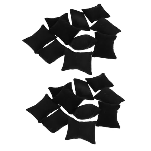 PEPLAYTAL 20 Stück Teiliges Weiches Schmuckkissen Bangle Display Kissen für Armband und Uhr Kleines Polster zum Schutz und Präsentation von Schmuck für Schmuckboxen und Auslagen von PEPLAYTAL
