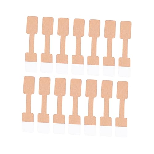 PEPLAYTAL 200 Stück Selbstklebende Quadratische Preisschilder aus Braunem Kraftpapier Blanko Etiketten für Schmuck Wie Ringe Halsketten Armbänder Haftend Rückstandsfrei Entfernbar für Laden PEPLAYTAL 200 Stück Selbstklebende Quadratische Preisschilder aus Braunem Kraftpapier Blanko Etiketten für Schmuck Wie Ringe Halsketten Armbänder Haftend Rückstandsfrei Entfernbar für Laden von PEPLAYTAL