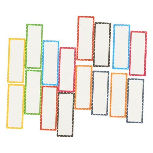 PEPLAYTAL 24 Stück Teiliges Magnetisches Wiederbeschreibbare Pvc-etiketten Abwischbare Weiße Magnetlabels für Whiteboard Kühlschrank Schließfach Vielseitig Langlebig Klare Beschriftung PEPLAYTAL 24 Stück Teiliges Magnetisches Wiederbeschreibbare Pvc-etiketten Abwischbare Weiße Magnetlabels für Whiteboard Kühlschrank Schließfach Vielseitig Langlebig Klare Beschriftung von PEPLAYTAL