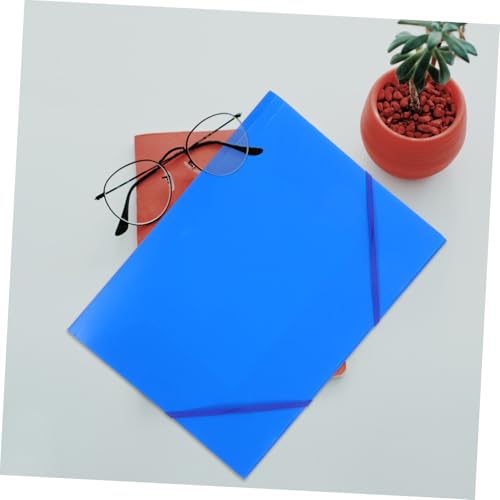 PEPLAYTAL 3 Dokumentenmappe mit Elastischem Gurt Faltbarer Vertikaler Organizer für Büro Schule und Reise Platzsparend Robust Vielseitig Einsetzbar Sicherer Halt für Wichtige Unterlagen von PEPLAYTAL