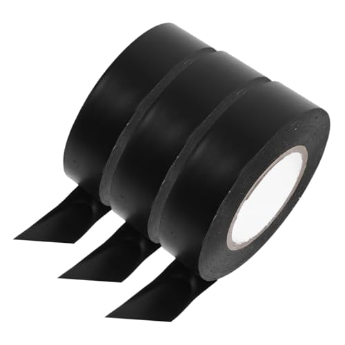 PEPLAYTAL 3 Rollen Hochtemperaturbeständiges Elektriker Isolierband PVC Klebeband für Elektrische Verdrahtung Kabelbündelung und Außeneinsatz Robust und Temperaturresistent PEPLAYTAL 3 Rollen Hochtemperaturbeständiges Elektriker Isolierband PVC Klebeband für Elektrische Verdrahtung Kabelbündelung und Außeneinsatz Robust und Temperaturresistent von PEPLAYTAL