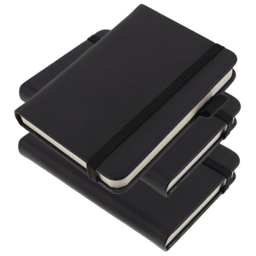 PEPLAYTAL 3 Stück Kleines Pocket Notizbuch Liniert Notepad Handlich Leicht Tragbar Für Tagebuch Schreiben Notizen Büro Schule Organizer von PEPLAYTAL