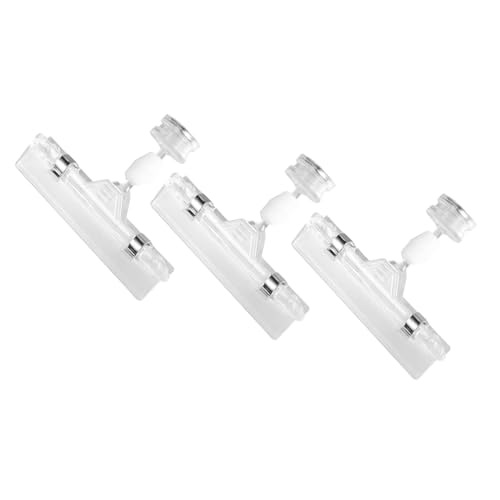 PEPLAYTAL 3 Stück Preisschildhalter Magnetclips Transparent Stark Haftend für Werbung Preisschilder Namenskarten Speisekarten Fotos Aufsteller Praktisch Einfach zu Bedienen PEPLAYTAL 3 Stück Preisschildhalter Magnetclips Transparent Stark Haftend für Werbung Preisschilder Namenskarten Speisekarten Fotos Aufsteller Praktisch Einfach zu Bedienen von PEPLAYTAL