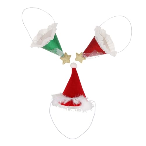 PEPLAYTAL 3 Stück Teiliges Kreative Geburtstags partyhüte mit Faltenstern design für Kleine Tiere Wie Hunde Katzen und Kaninchen Rote und Grüne Papier kegelhüte für Fröhliche PEPLAYTAL 3 Stück Teiliges Kreative Geburtstags partyhüte mit Faltenstern design für Kleine Tiere Wie Hunde Katzen und Kaninchen Rote und Grüne Papier kegelhüte für Fröhliche von PEPLAYTAL
