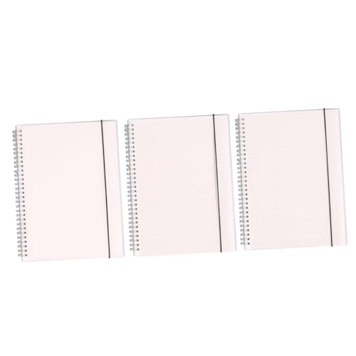 PEPLAYTAL 3 Stück Teiliges Spiralnotizbuch mit Blanko Punktiert und Kariertem Papier Mattiert Tragbares Notizheft für Tagebuch Journal und Reiseaufzeichnungen Schüler Schreibwaren PEPLAYTAL 3 Stück Teiliges Spiralnotizbuch mit Blanko Punktiert und Kariertem Papier Mattiert Tragbares Notizheft für Tagebuch Journal und Reiseaufzeichnungen Schüler Schreibwaren von PEPLAYTAL