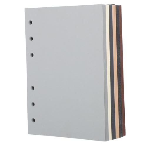 PEPLAYTAL 300 Blatt Blanko Nachfüllpapier Buntes Dickes Papier für Ringbuch Journal Tagebuch Vielseitig Nutzbar für Finanzen Planer College Notizen Geeignet von PEPLAYTAL