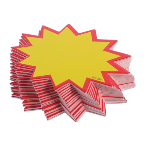 PEPLAYTAL 300 Stück Preisschilder Blanko Preisetiketten Wiederbeschreibbar für Supermarkt Einzelhandel Obst Gemüse Fleisch Aquatische Produkte Preisanzeige Praktisch und Auffällig von PEPLAYTAL