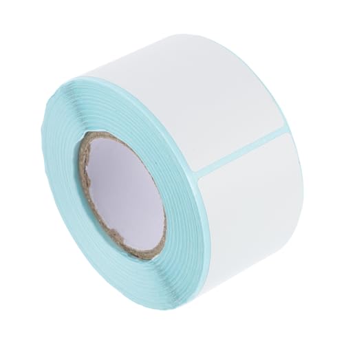 PEPLAYTAL 300 Stück Selbstklebende Thermopapier etiketten Rolle Rechteckige Preisaufkleber Permanent Haftend für Büro Haushalt Schule Barcode druck PEPLAYTAL 300 Stück Selbstklebende Thermopapier etiketten Rolle Rechteckige Preisaufkleber Permanent Haftend für Büro Haushalt Schule Barcode druck von PEPLAYTAL