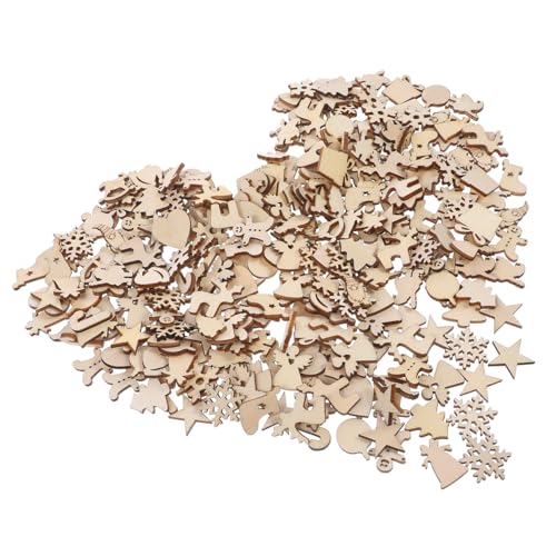 PEPLAYTAL 300 Stück Weihnachts Holzscheiben Unbemalt zum Bemalen DIY Holzanhänger für Christbaumschmuck Vorgebohrt Natürliche Holzscheiben für Kreative Weihnachtsdeko und Bastelprojekte PEPLAYTAL 300 Stück Weihnachts Holzscheiben Unbemalt zum Bemalen DIY Holzanhänger für Christbaumschmuck Vorgebohrt Natürliche Holzscheiben für Kreative Weihnachtsdeko und Bastelprojekte von PEPLAYTAL