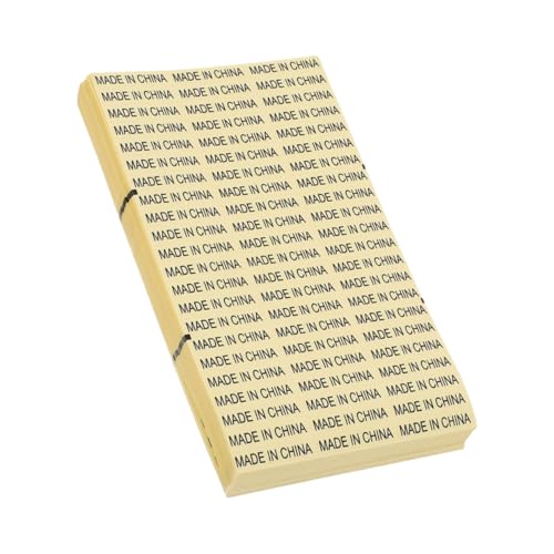 PEPLAYTAL 3500 Stück Selbstklebende Wasserdichte Made in China Labels Transparente Pet etiketten für Verpackung Versand Einzelhandel und Import Langlebige Herkunftsaufkleber Gelb PEPLAYTAL 3500 Stück Selbstklebende Wasserdichte Made in China Labels Transparente Pet etiketten für Verpackung Versand Einzelhandel und Import Langlebige Herkunftsaufkleber Gelb von PEPLAYTAL