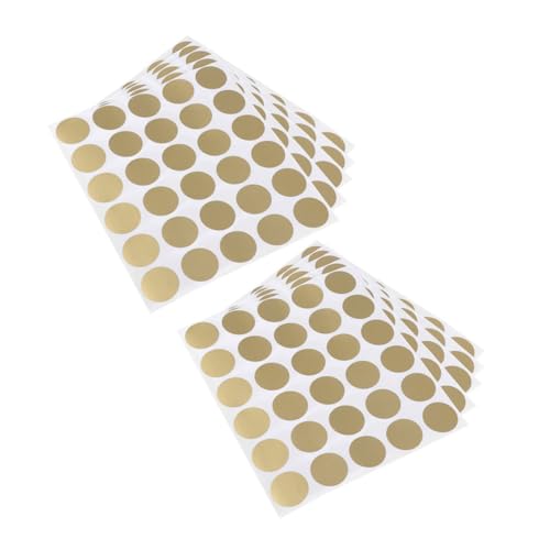 PEPLAYTAL 360 Stück Runde Goldene Rubbelaufkleber Selbstklebend Scratch Off Sticker für DIY Belohnungskarten Hochzeit Shower Spiele Kreative Etiketten PEPLAYTAL 360 Stück Runde Goldene Rubbelaufkleber Selbstklebend Scratch Off Sticker für DIY Belohnungskarten Hochzeit Shower Spiele Kreative Etiketten von PEPLAYTAL