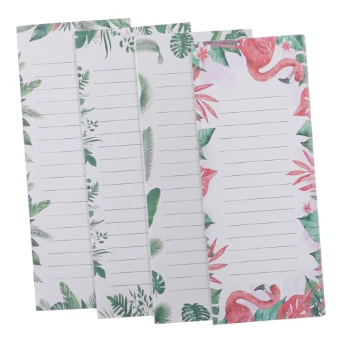 PEPLAYTAL 4 Stück Magnetische Notizblöcke für Kühlschrank Je Block Glattes Premium papier Einkaufslisten Memo pad Praktische Kühlschrankmagnete für Einfache Nachrichten und Erinnerungen PEPLAYTAL 4 Stück Magnetische Notizblöcke für Kühlschrank Je Block Glattes Premium papier Einkaufslisten Memo pad Praktische Kühlschrankmagnete für Einfache Nachrichten und Erinnerungen von PEPLAYTAL